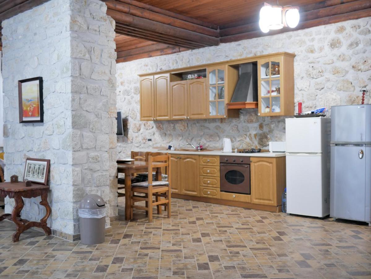 Seaside Duplex Stone Villa Qeparo Esterno foto